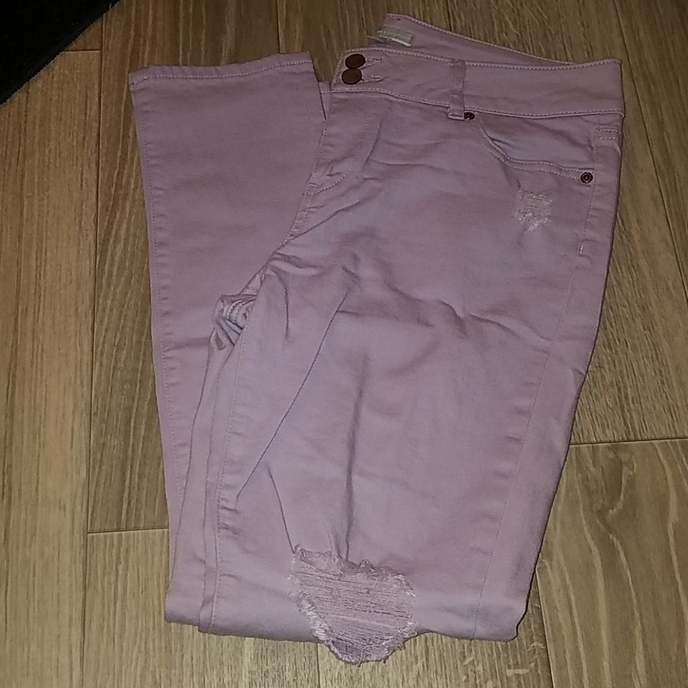 Lavender women's jeans